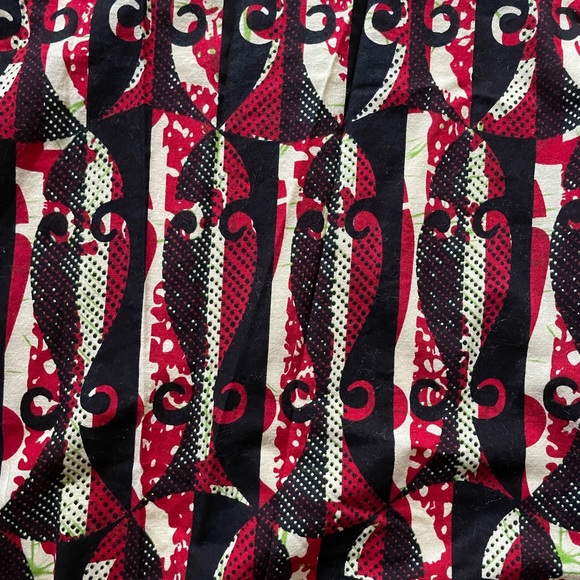 Beautiful Cotton large scarf sarong Indonesian antique style block print wrap - Picture 4 of 10